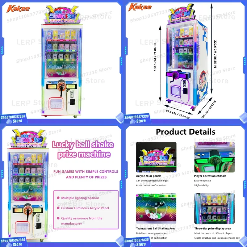 Arcade Style Vending Machine - Automat do gier hazardowych, rozrywkowy automat