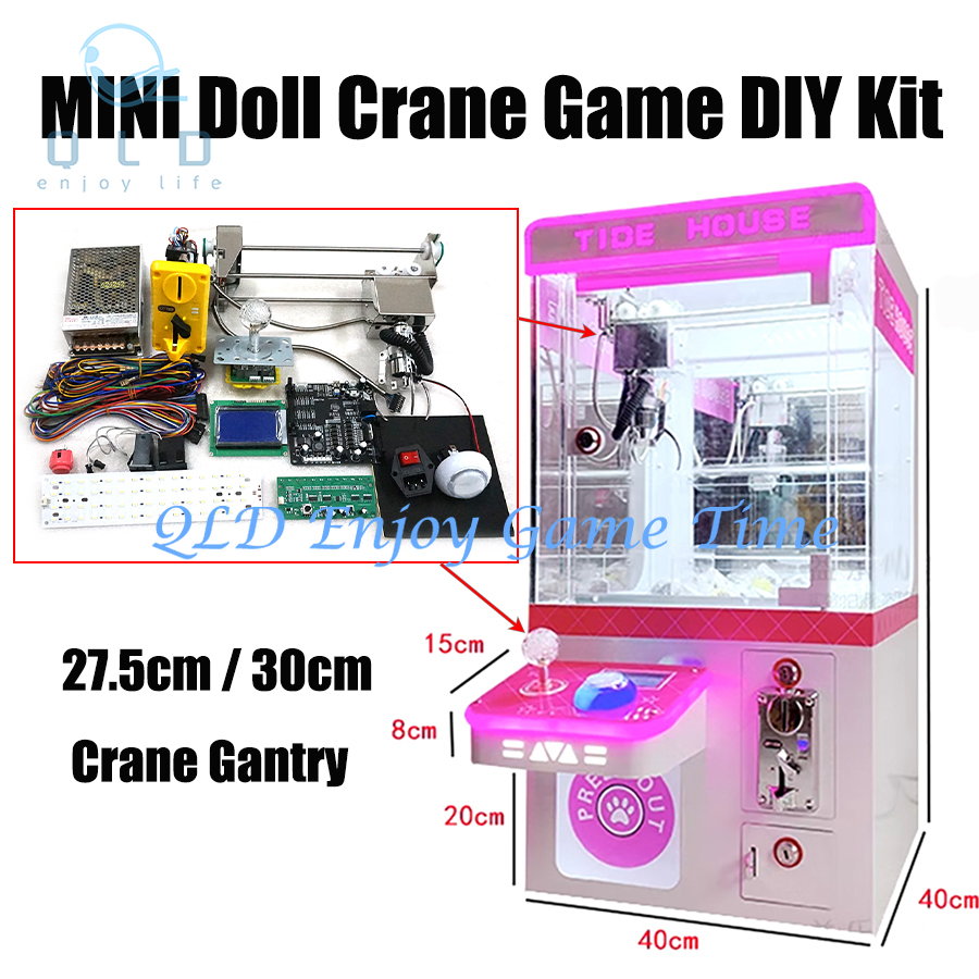 Crane Claw Motor - Mini żuraw ze stali nierdzewnej z