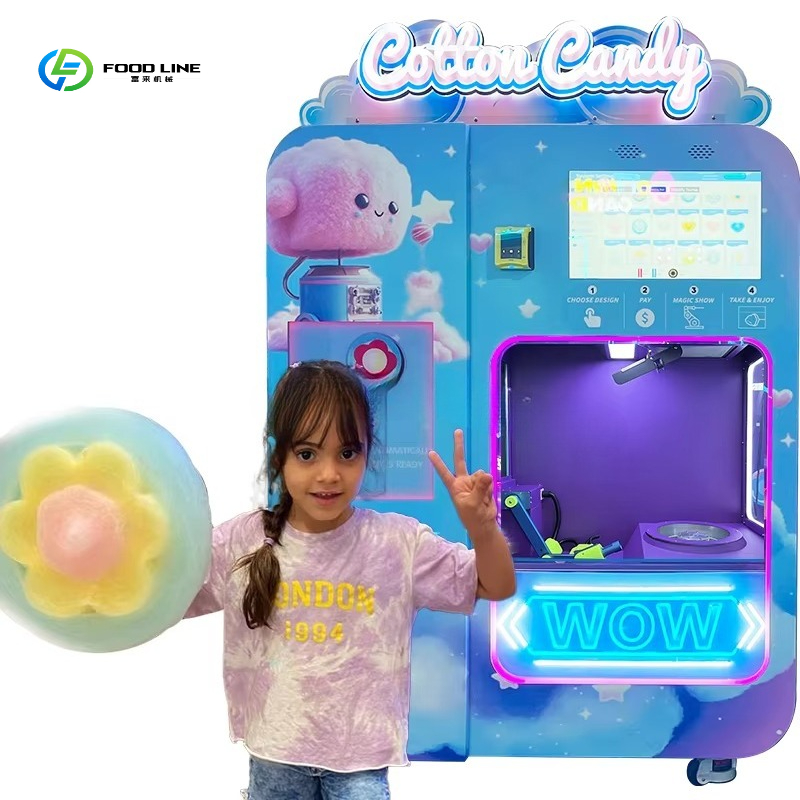 Candy Floss Machine - Dostosowywana Maszyna do Waty Cukrowej z