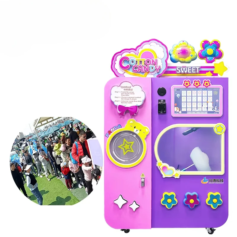 Candy Floss Machine - Automat do waty cukrowej na zamówienie,