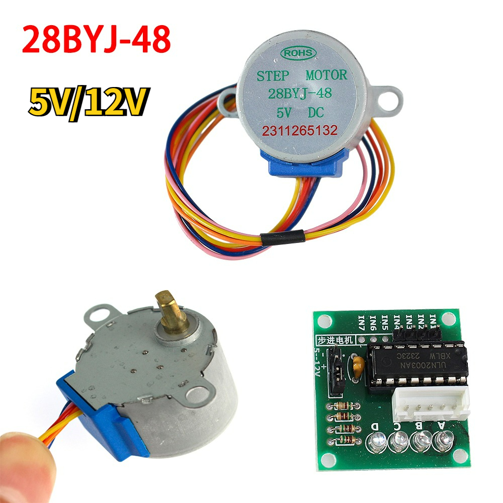 Arduino Vending Machine Project - Zestaw silnika krokowego 28BYJ-48 5V/12V 4-fazowy