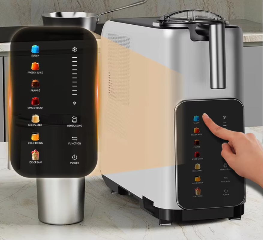 Popularny nowy elektryczny urz – Slushie Machine Vending recenzja i cena