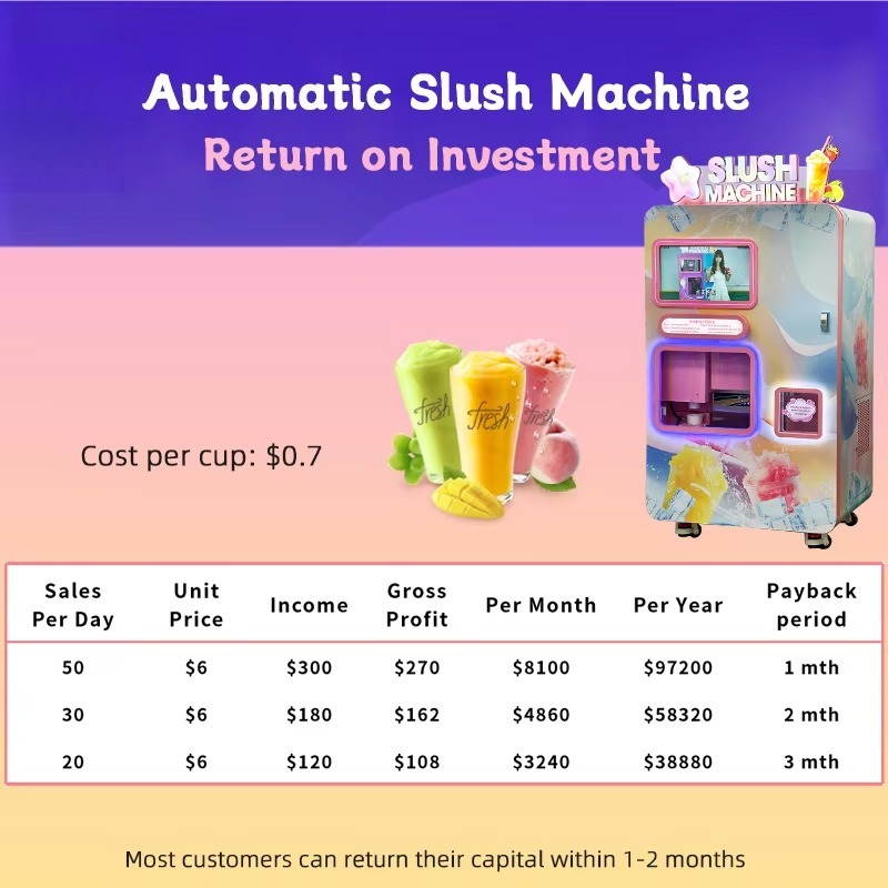Automat do slushie z regulacją – Slushie Machine Vending recenzja i cena