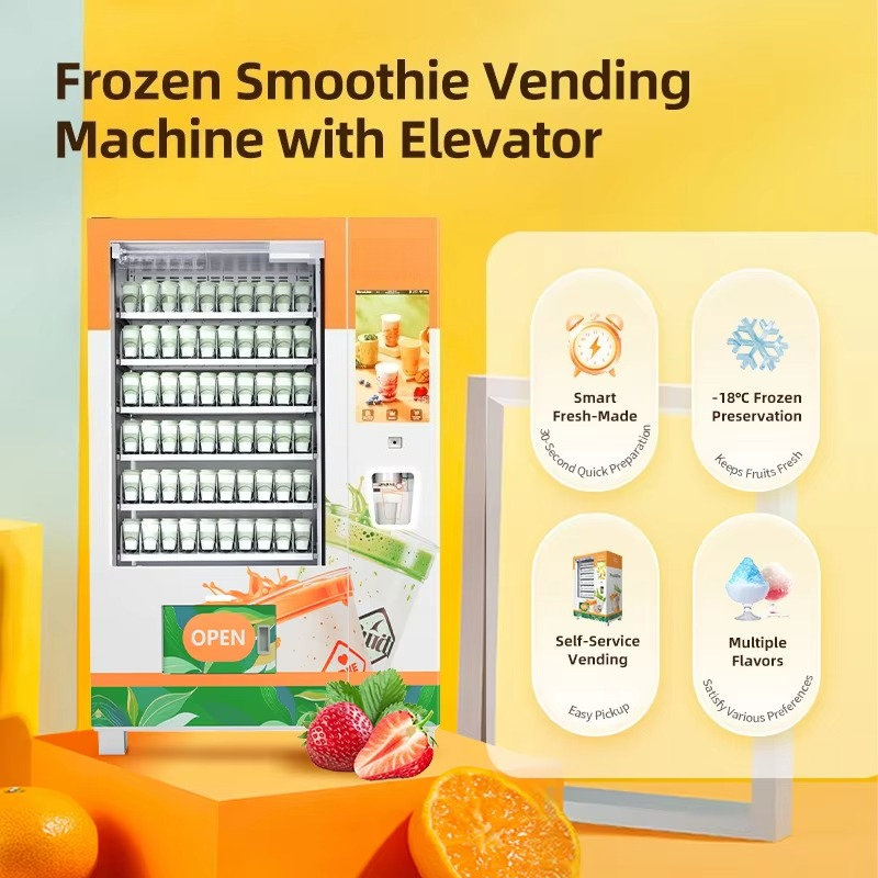Automat do smoothie, lodów, so – Slushie Machine Vending recenzja i cena