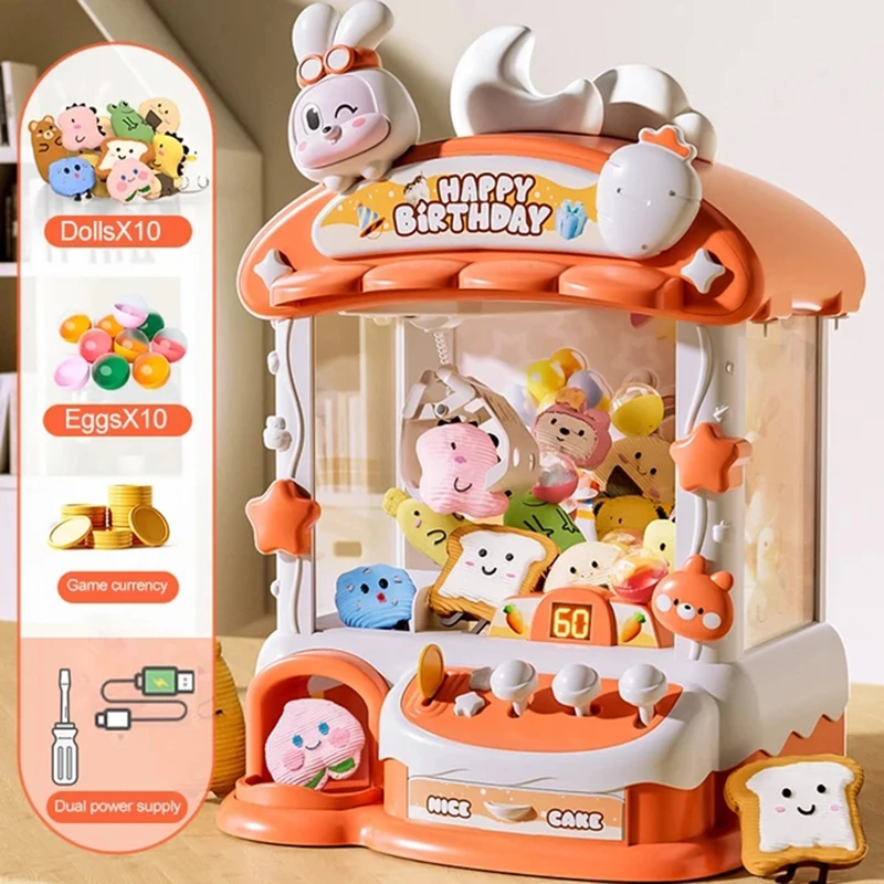 Cartoon Claw Game Machine Rabb – Claw Crane Machine recenzja i cena
