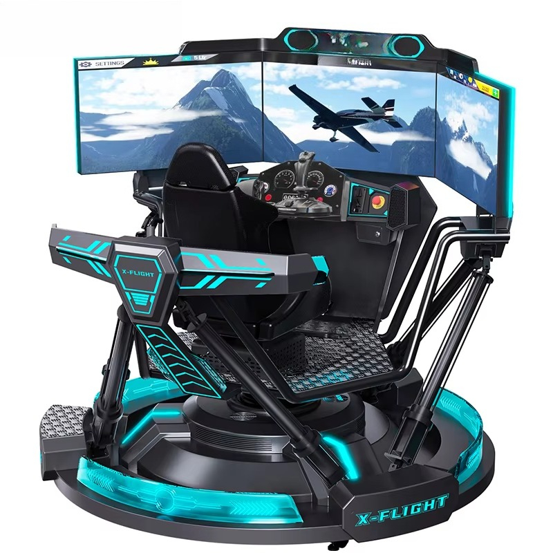 Symulator lotu VR, nauka i szk – 9D Vr Simulator recenzja i cena