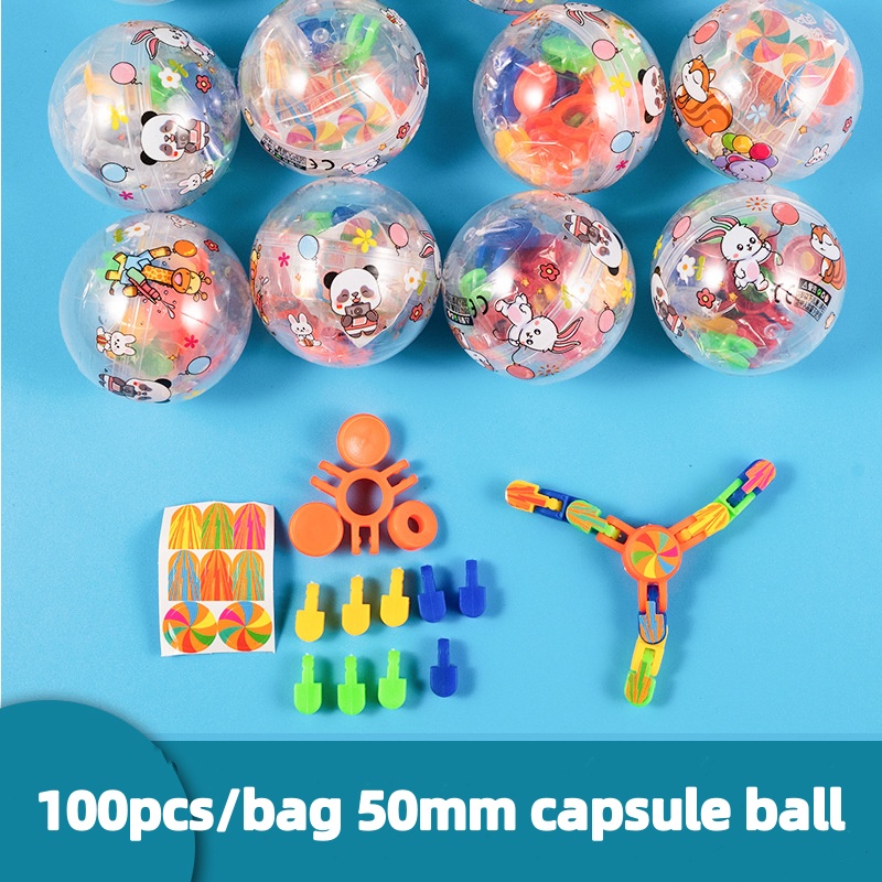 100 sztuk/worek 50mm kulka kap – Arcade Style Vending Machine recenzja i cena