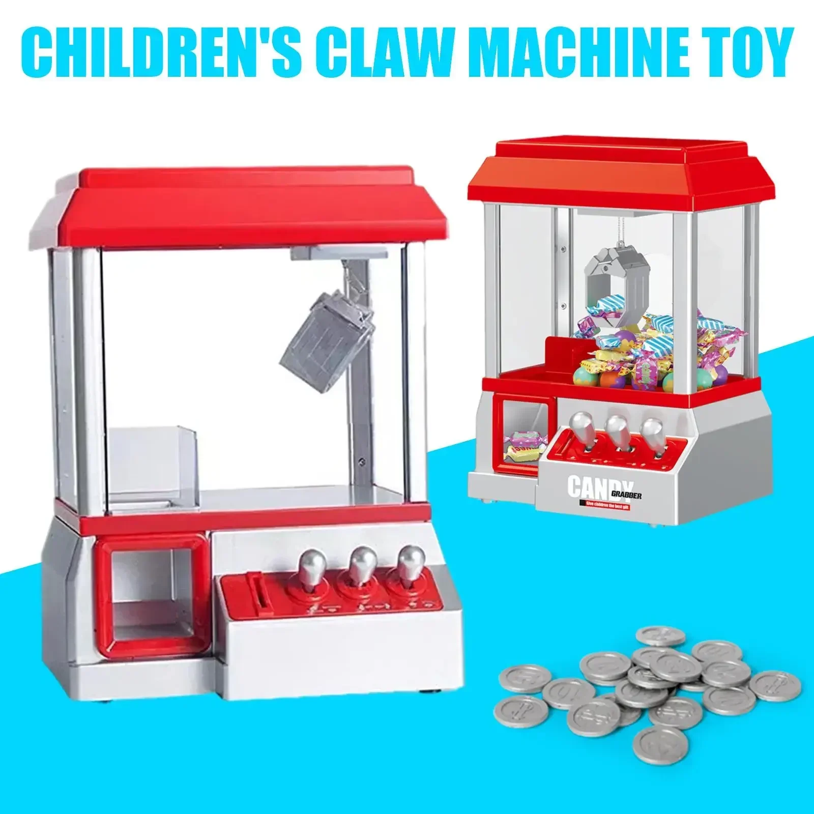 Mini gra na monety dla dzieci  – Claw Crane Machine recenzja i cena