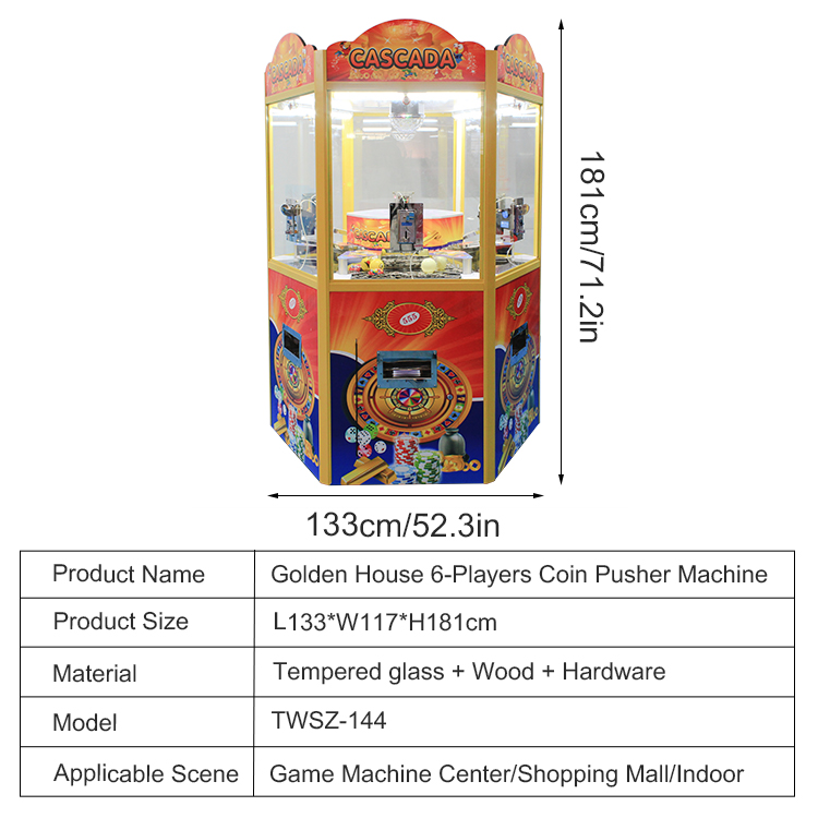 Automaty arcade dla 6 graczy,  – Arcade Style Vending Machine recenzja i cena