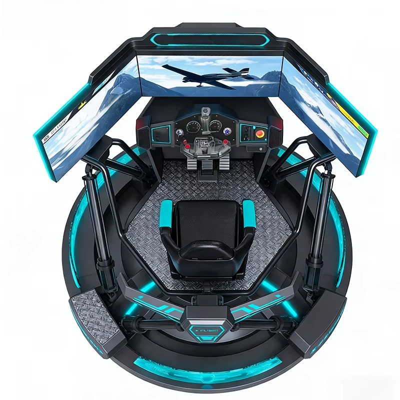 Symulator lotu VR, nauka i szk – 9D Vr Simulator recenzja i cena