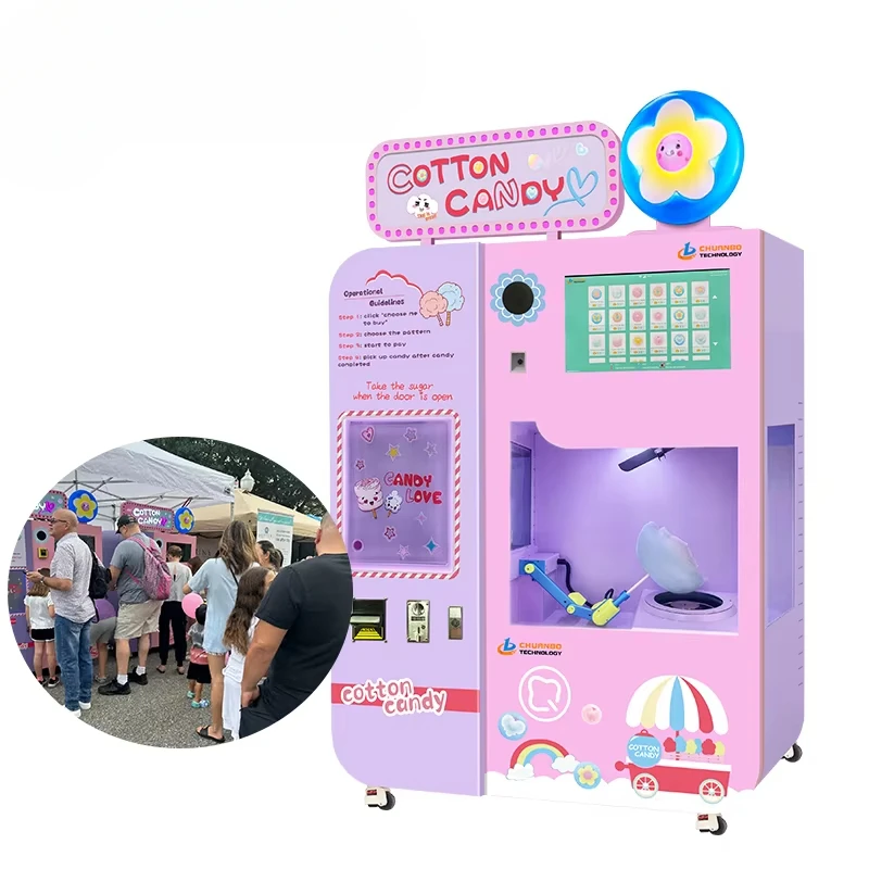 Automat do waty cukrowej na za – Candy Floss Machine recenzja i cena
