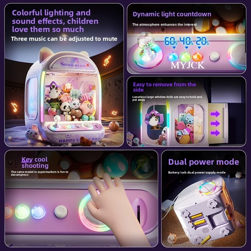 Automat do zabawek dla dzieci  – Claw Crane Machine recenzja i cena