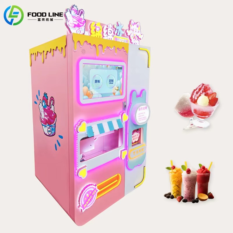 Automat do smoothie, maszyna d – Slushie Machine Vending recenzja i cena